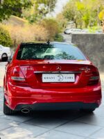 مرسدس بنز C200 2012 قرمز - Image 2
