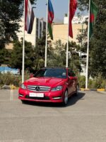 مرسدس بنز C200 2012 قرمز