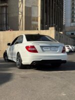 مرسدس بنز C200 2014 سفید سفارش عربستان - Image 2